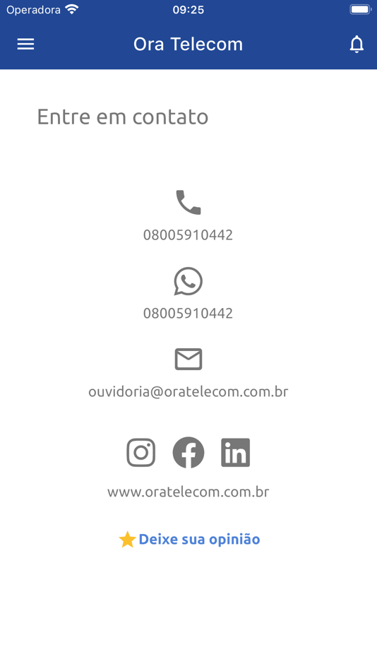 #4. OraTelecom App (iOS) 由: ORA SERV DE TELEC LTDA