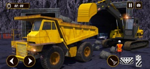 Excavator Games Mining 2024 screenshot #2 for iPhone