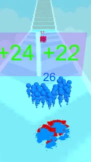 crowd count master: runner 3d iphone screenshot 3