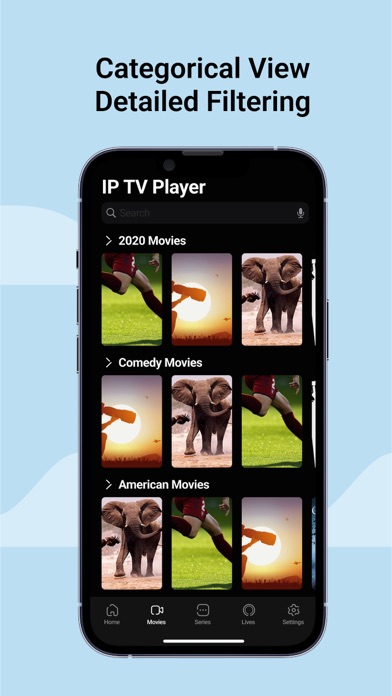 IPTV Player - Categories IP TVのおすすめ画像3