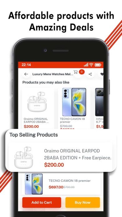 JUVYI - Online marketplace Screenshot