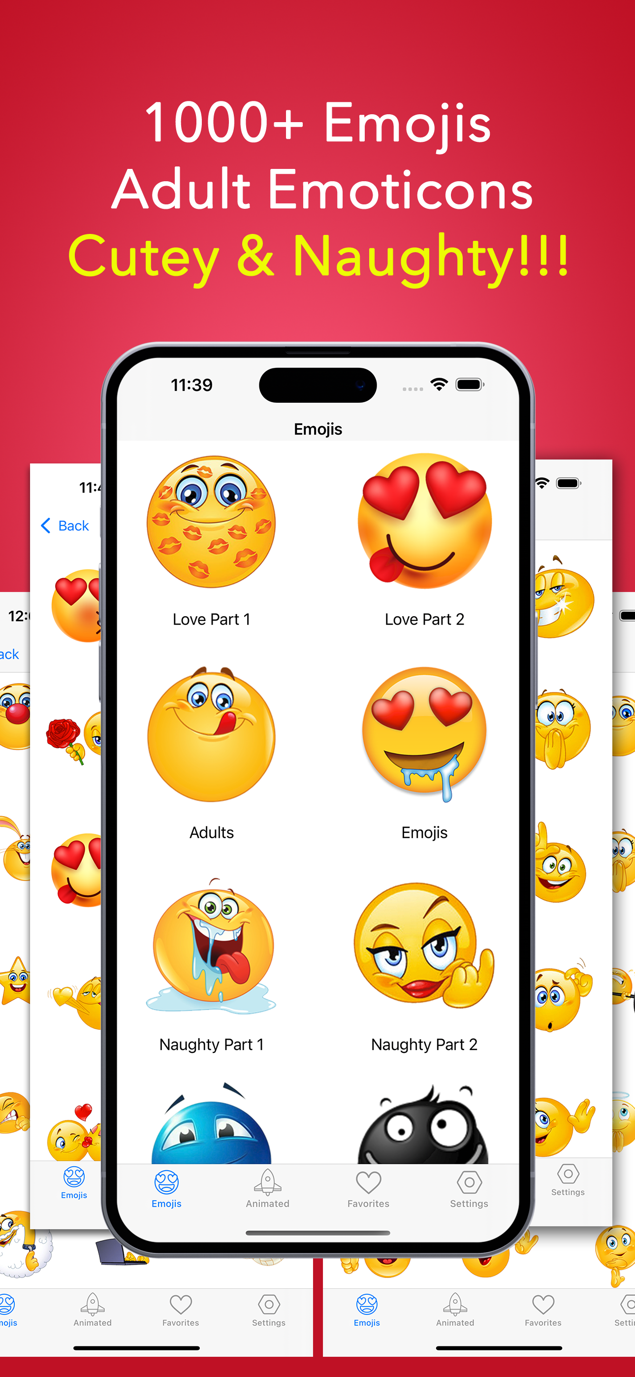 Adult Emoji Pro & Animated GIF