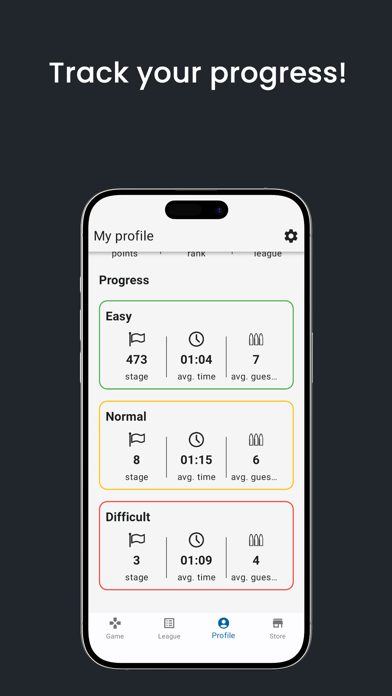 WordXY - Guessing Game Screenshot