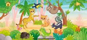 Toddler animal puzzle games! screenshot #3 for iPhone