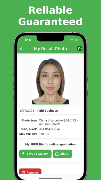 7ID: passport photos Screenshot