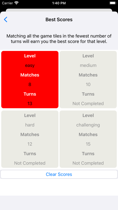 Bible Match Game Screenshot
