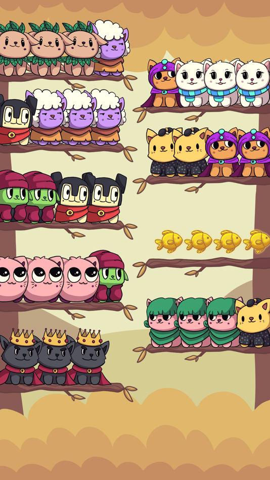 #1. Cat Sort Puzzle (iOS) Ved: HE HE
