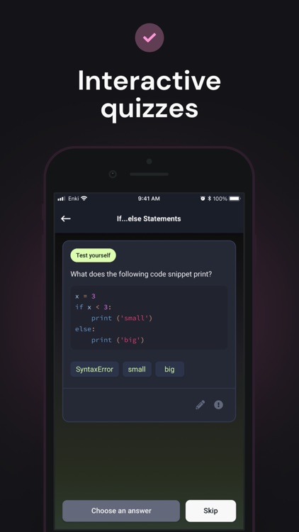 Enki: Learn Coding/Programming screenshot-7