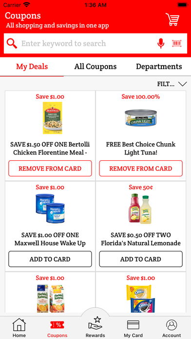 Leeker's Family Foods Screenshot