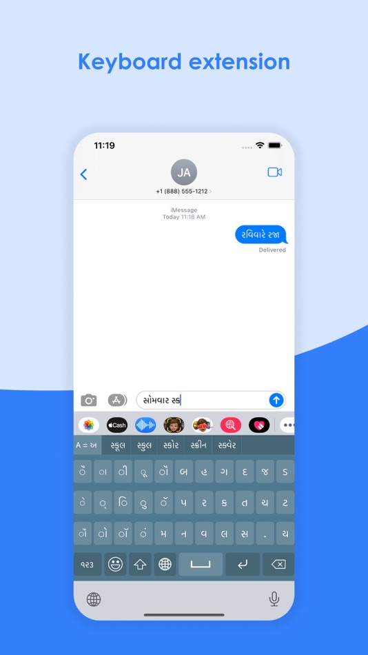 #7. Gujarati Keyboard & Translator (iOS) Podle: Trupti Parsaniya