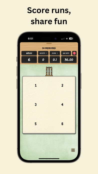 Hand Cricket with Friends Screenshot