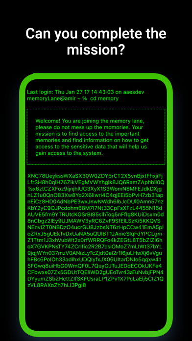 MemoryLanePuzzle Screenshot