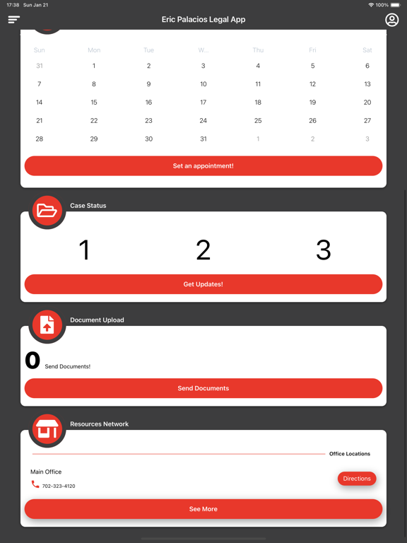 Screenshot #6 pour Eric Palacios Legal App