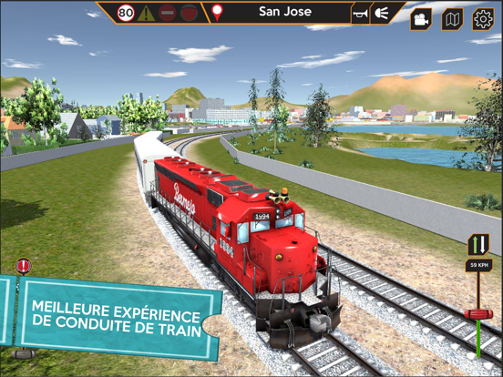 Screenshot #4 pour Train Ride Simulator: Railway