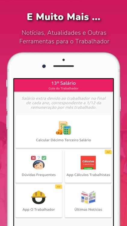 Cálculo Décimo Terceiro screenshot-4