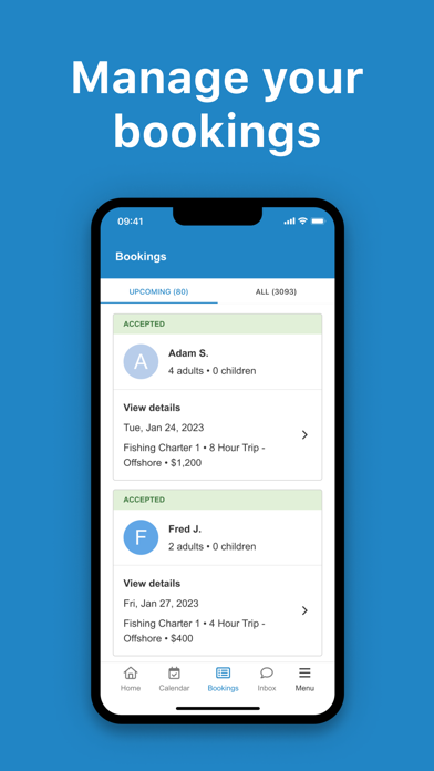 FishingBooker for Captains Screenshot