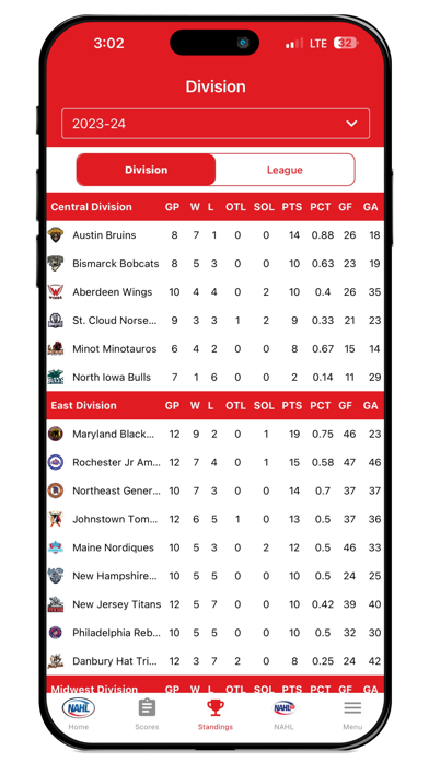 North American Hockey League Screenshot