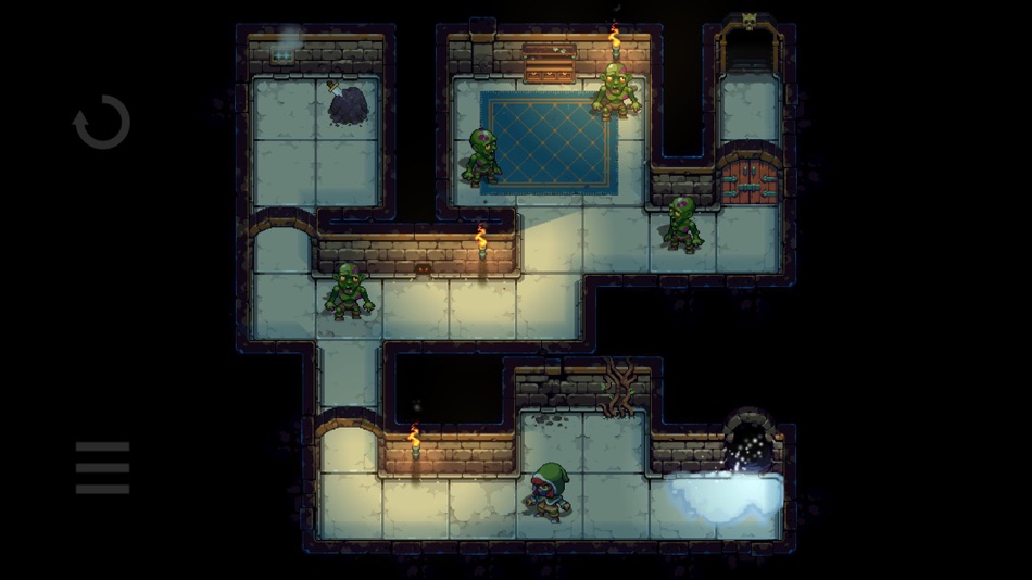 #2. Dungeons of Dreadrock (iOS) 由: Christoph Minnameier