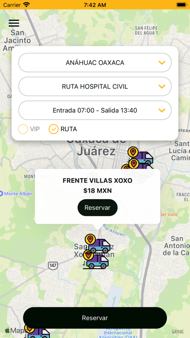 Vanana iPhone screenshot 4 - Travel app