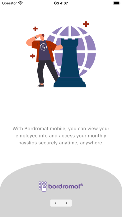 Bordromat Mobile App Screenshot