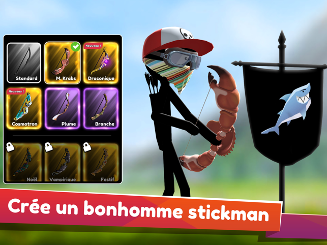 ‎Stickman Archer online Capture d'écran