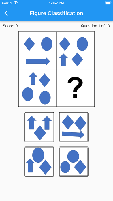 COGAT Grade 2 Screenshot