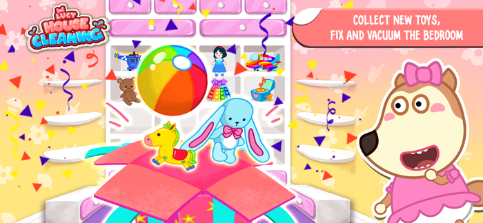 Cleanup House Lucy Sweet Home