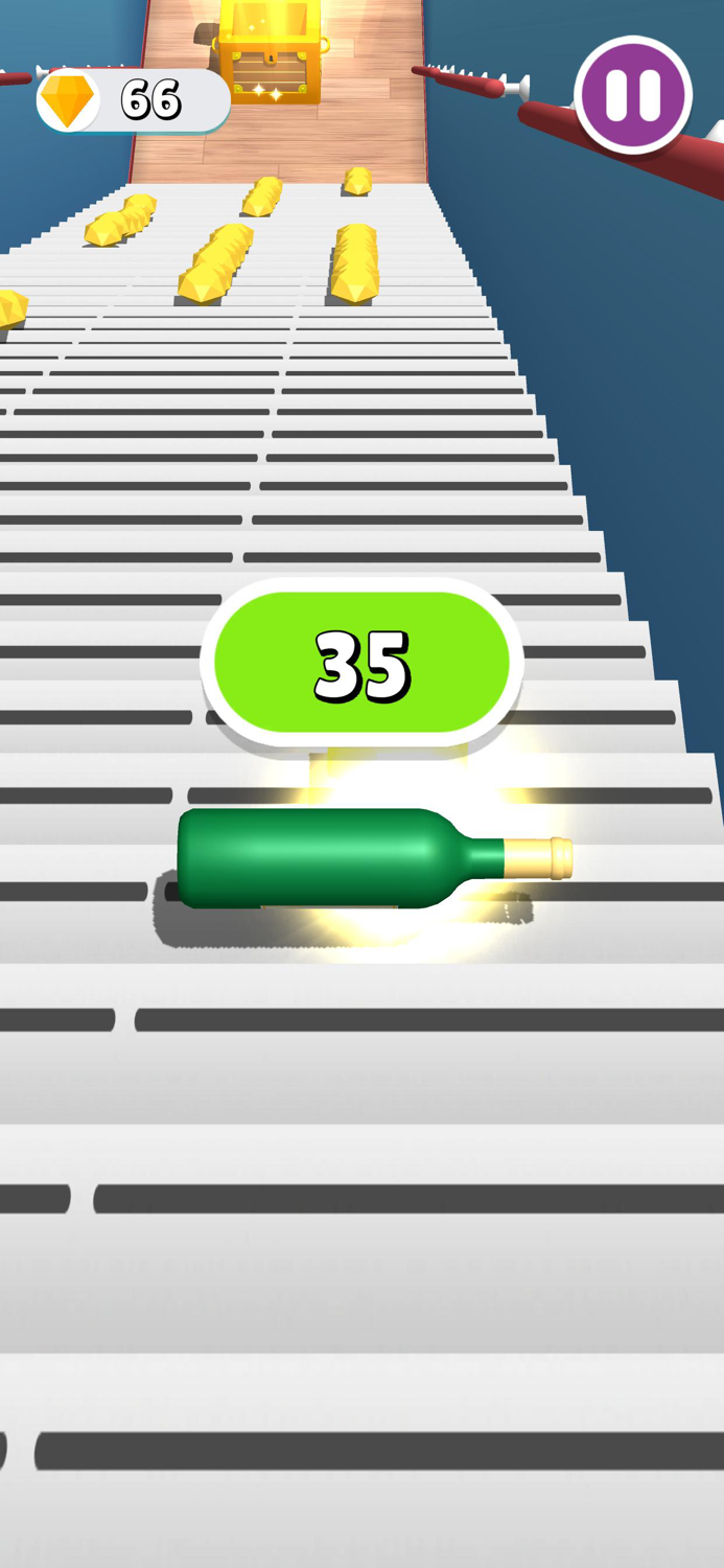 Break Bottle On Stair ASMR