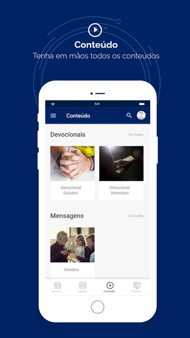 Igreja Bíblica Ágape Screenshot