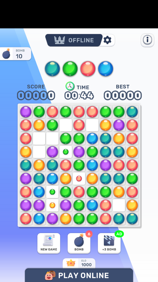 #2. Line And Block 98 Online (iOS) Podle: Tran Viet