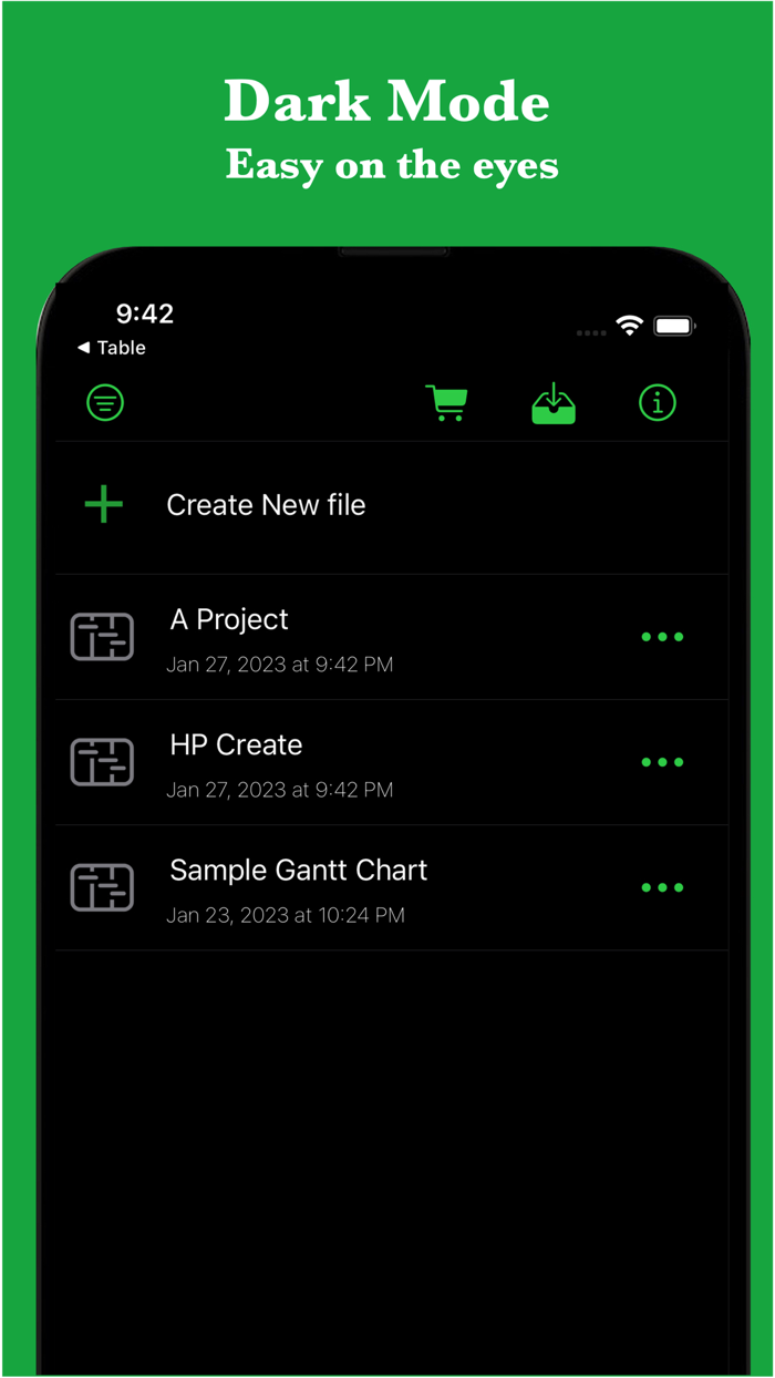 iGanttChart Gantt Chart App