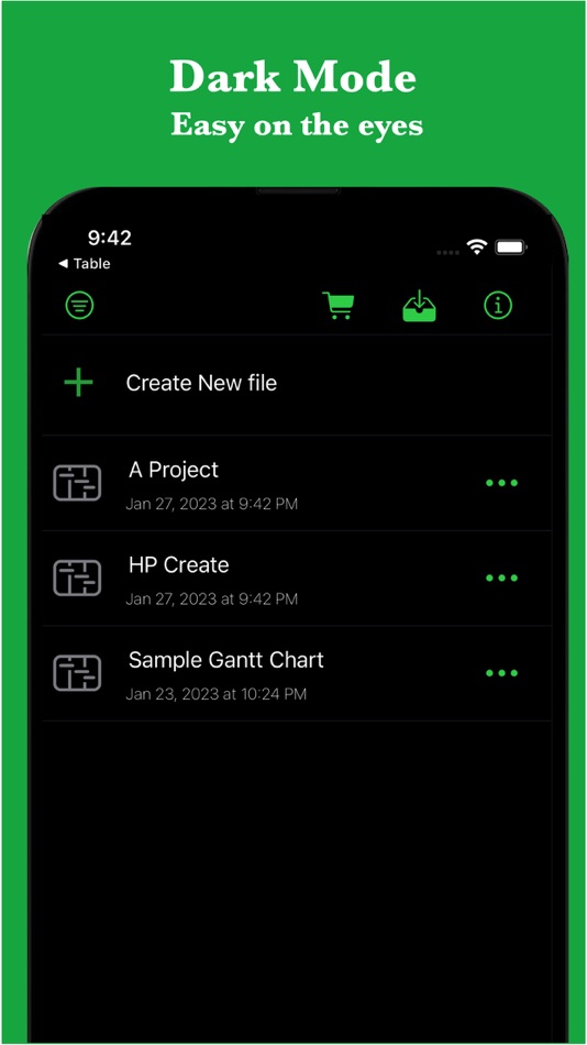 #7. iGanttChart: Gantt Chart App (iOS) 由: YUKI TANAIKE