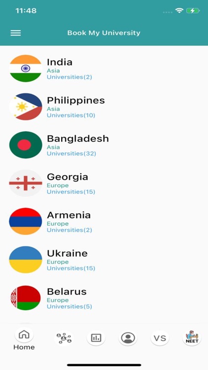 Book My University (BMU)