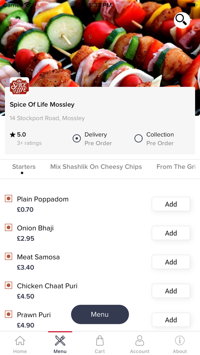 Spice Of Life Mossley