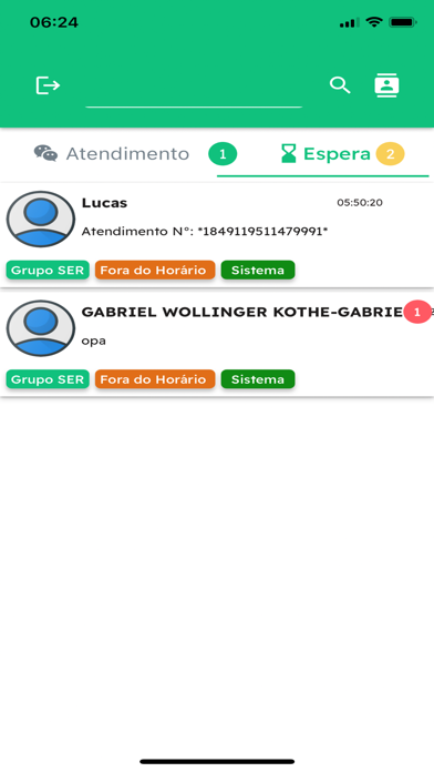 Chat atendimento Screenshot 4 of 5
