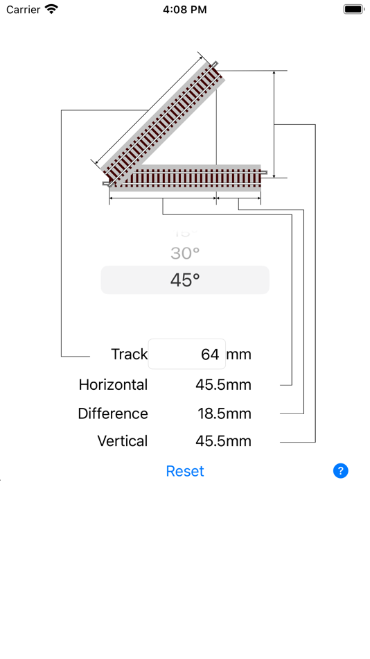 #4. Rail Model Track Calc (iOS) By: Nobuyuki Kumakura