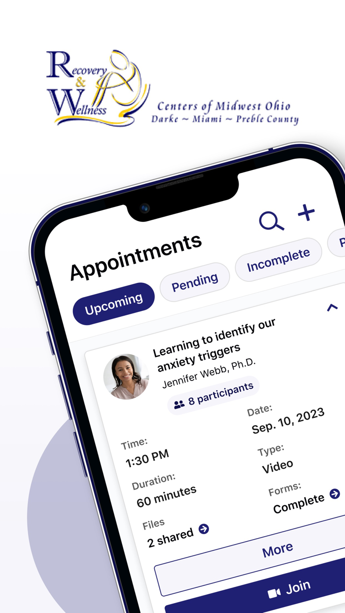 Recovery and Wellness Portal