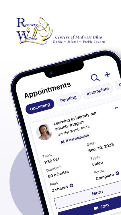 Recovery and Wellness Portal