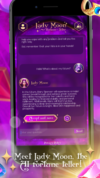 Lady Moon  Fortune - Teller Screenshot