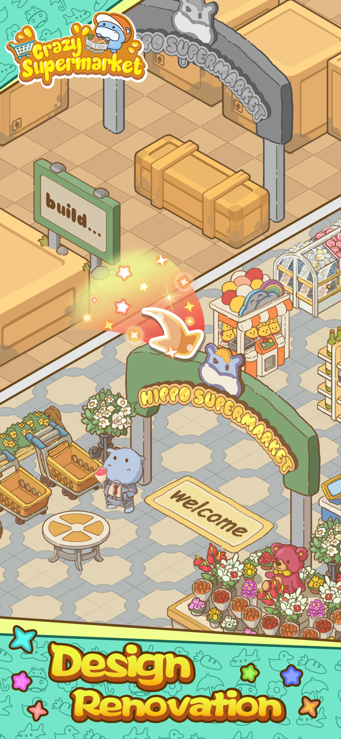 Crazy Supermarket -Puzzle Game