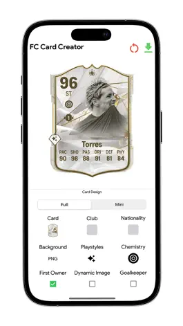 Game screenshot FC 24 Card Creator hack