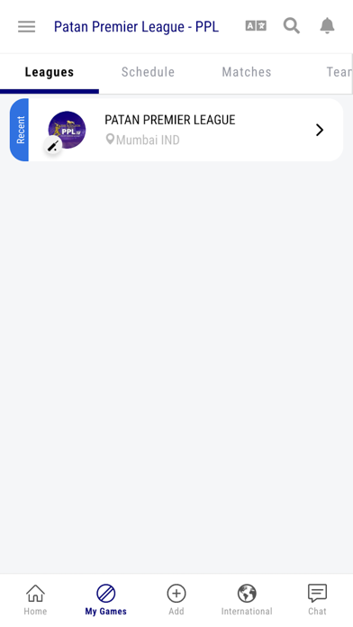 Patan Premier League PPL Screenshot
