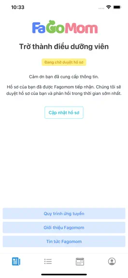 Game screenshot Fagomom - App điều dưỡng viên apk