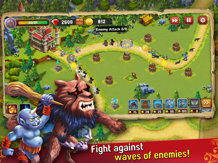 Castle Defense Pocket Arena