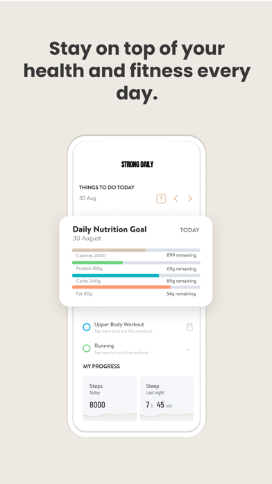 Strong Daily Screenshot