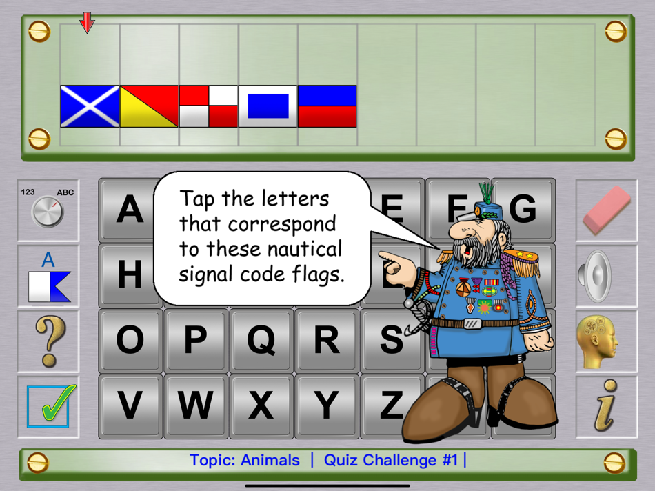 #6. Nautical Signal Code Flags (iOS) بواسطة: Ventura Educational Systems