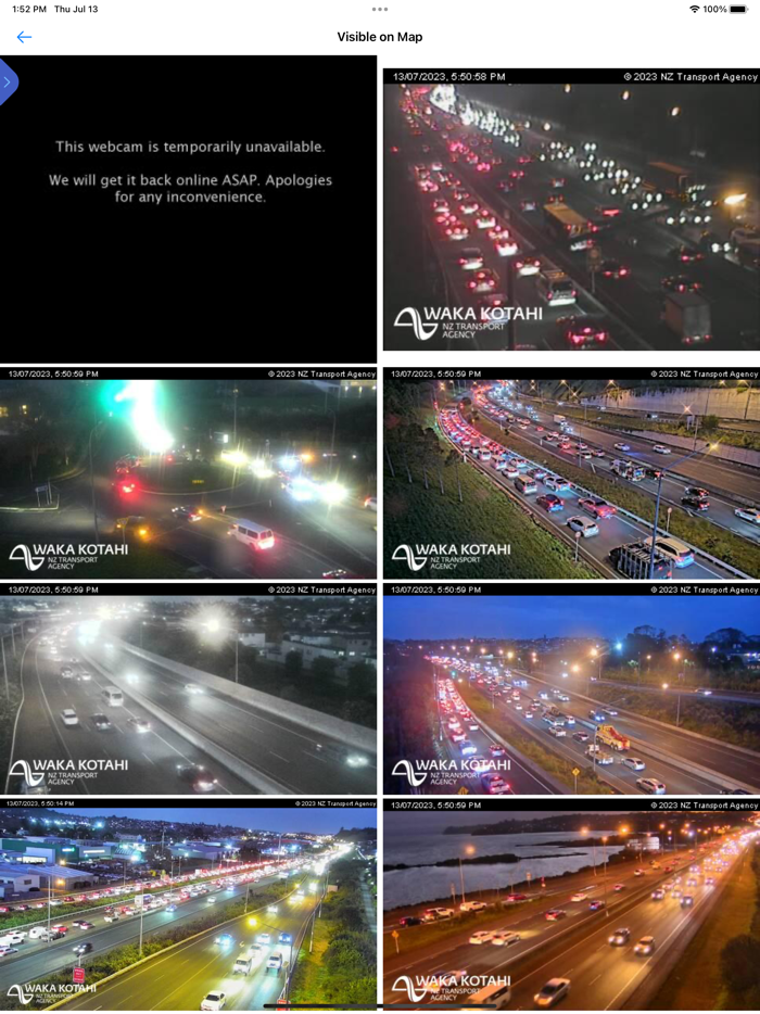 Live Traffic - New Zealand