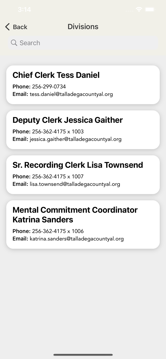 Talladega County Probate Ofc