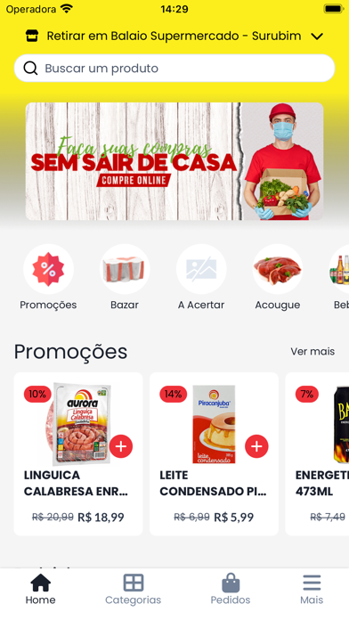 Balaio Supermercados Screenshot