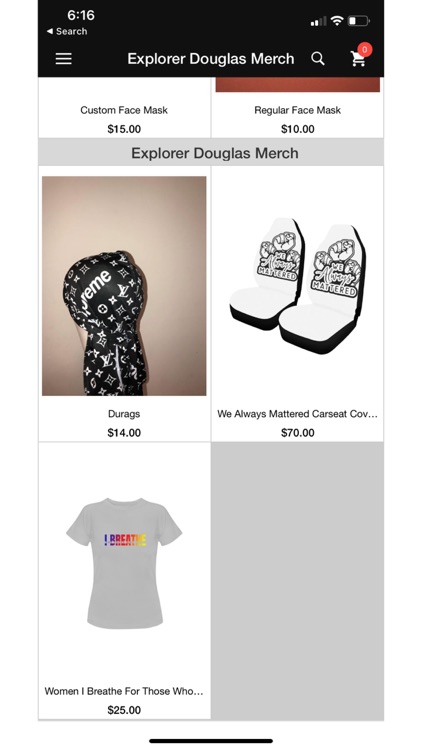 Explorer Douglas Merch